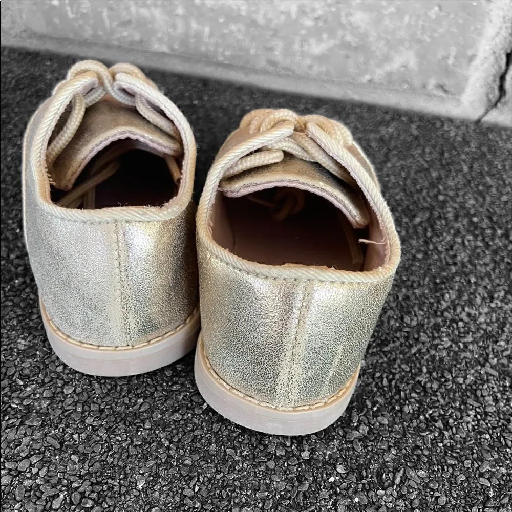 Gymboree gold oxfords